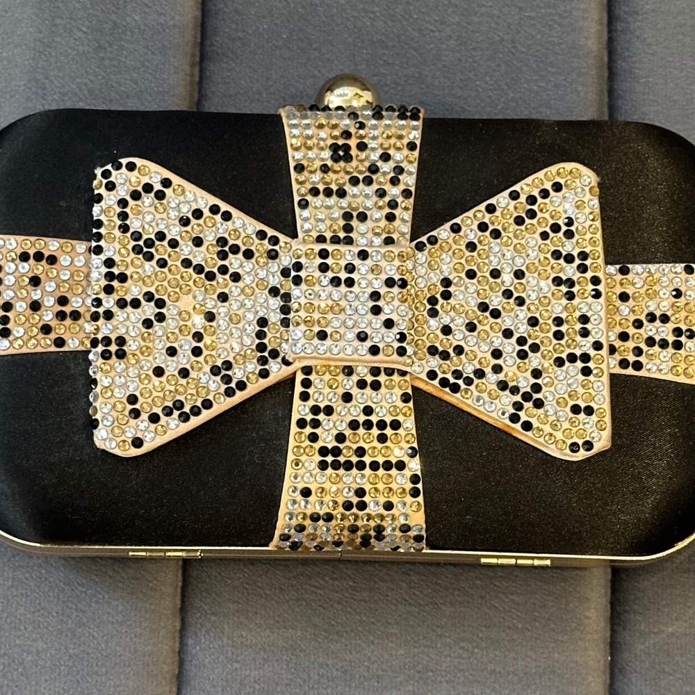 Kate Landry Bow Clutch